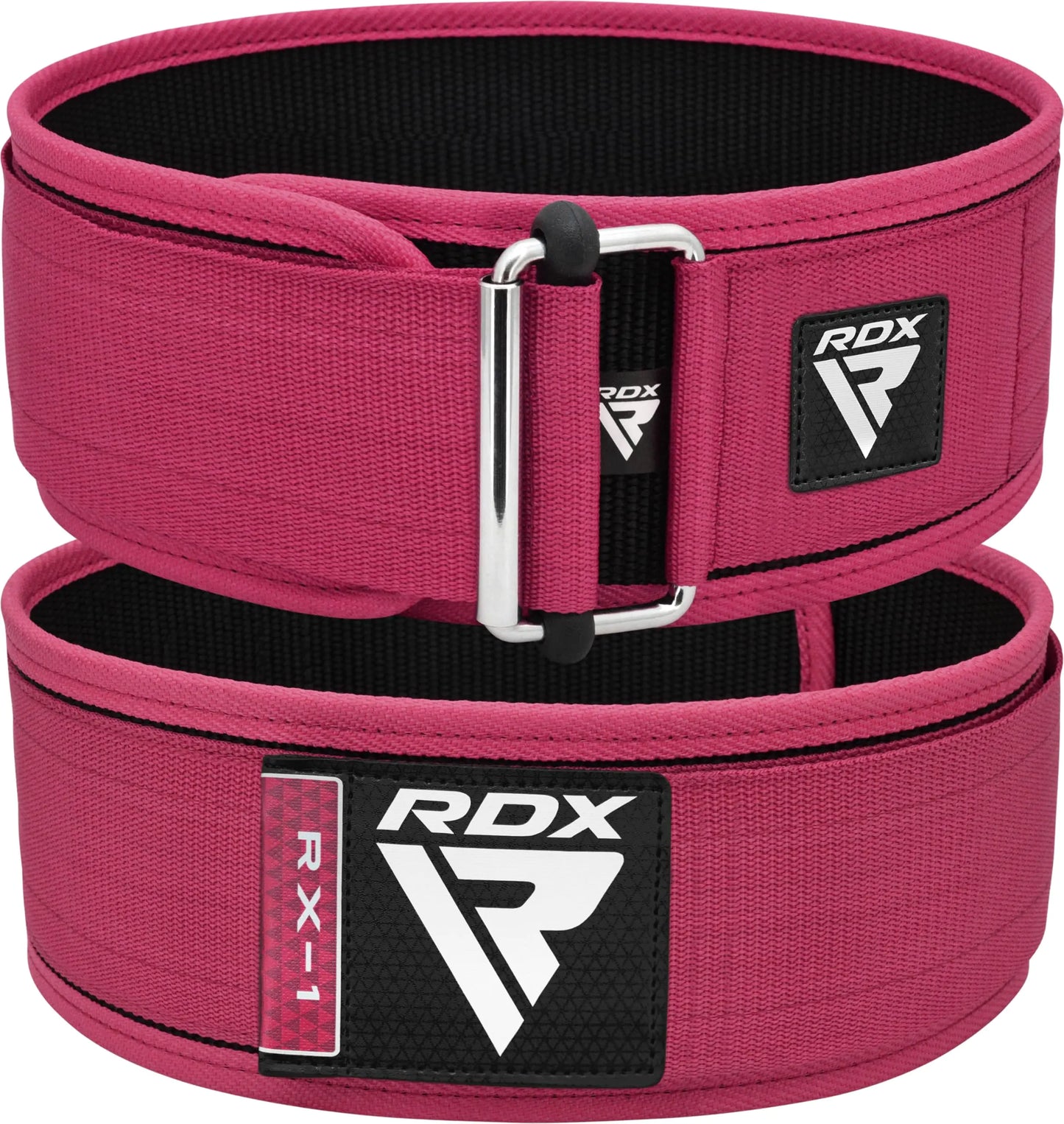 RDX Women Weight Lifting Belt 4” Adjustable Back Lumbar Support Bodybuilding Powerlifting Strength Training Core Exercise Fitness Workout Squats DeadliftsLadies Home Gym Equipment