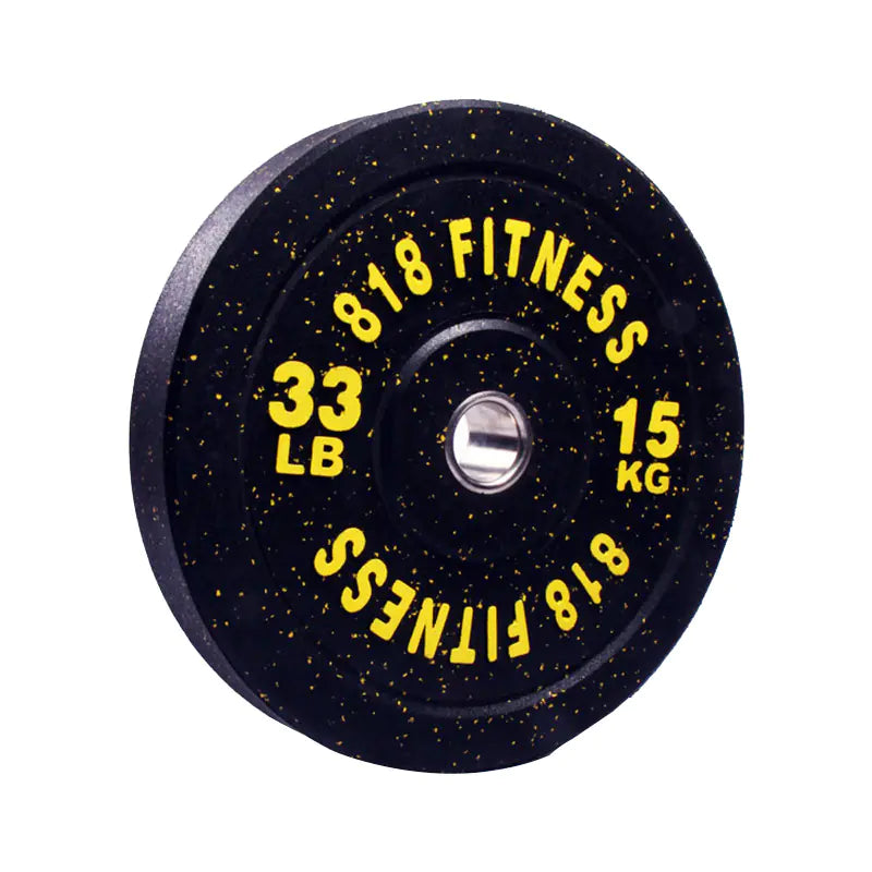 Colored Rubber Weight Plates for Commercial Gyms