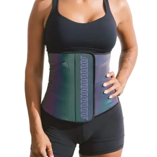 Waist Trimmer-Waist Trainer for Working Out-Running and Workout Phone Holder-Sweat Belt-Gym Accessories For Women (X-Small)